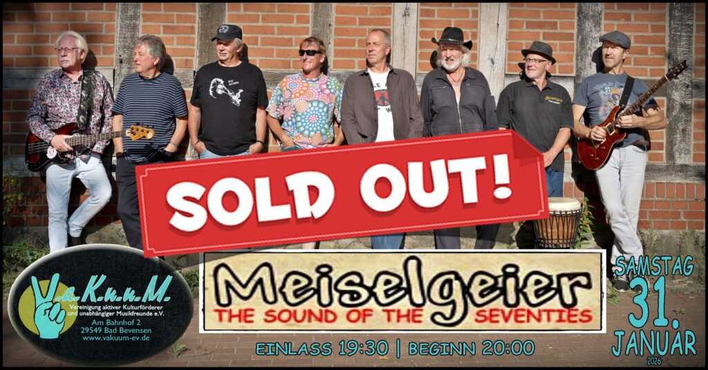 Meiselgeier 2026 – SOLD OUT