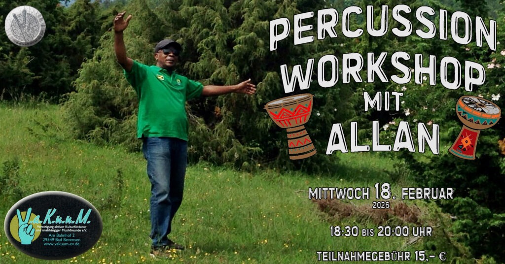 Percussion Workshop Februar 2