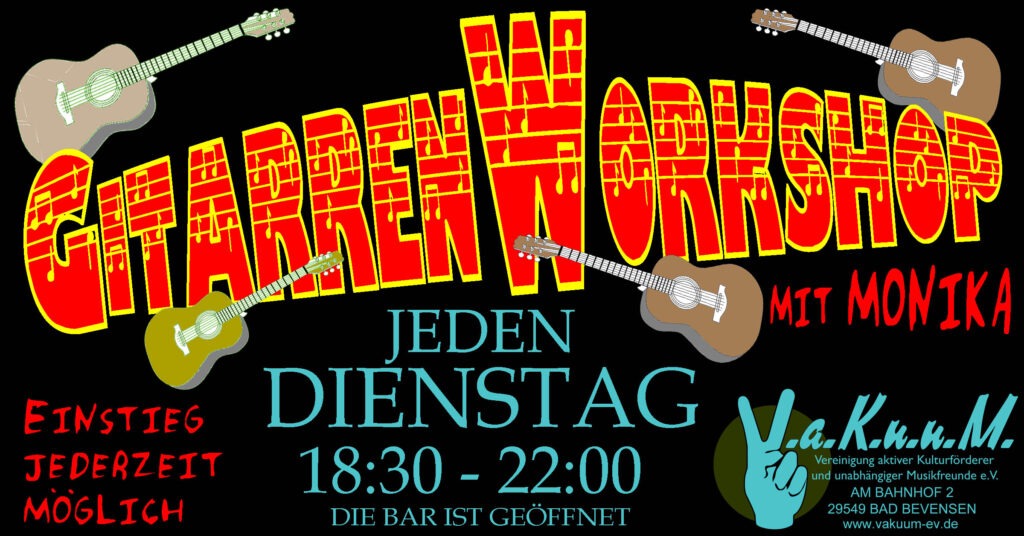 GitarrenWorkshop – DIENSTAGS