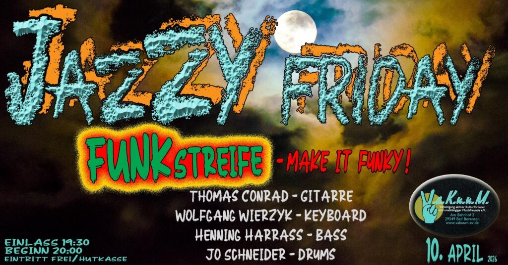 JAZZY FRIDAY – 04.2026