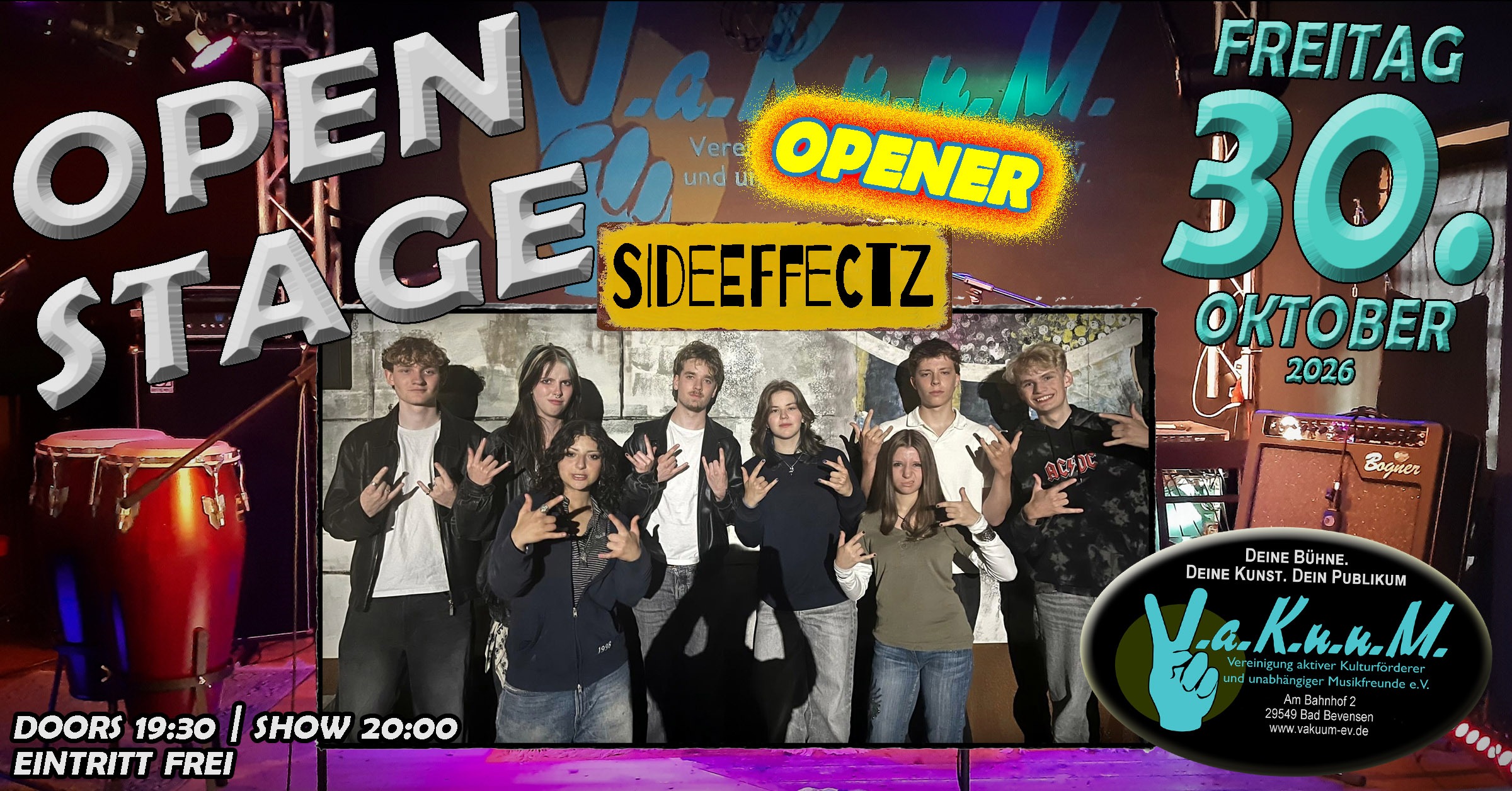 OPEN STAGE im VaKuuM