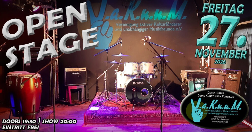 Open Stage – 11.2026